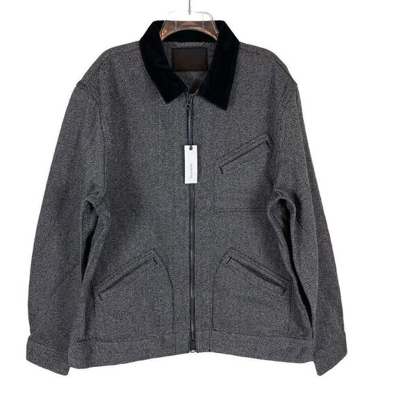 Taylor Stitch Other - Taylor Stitch The Ignition Jacket in Indigo Salt & Pepper full zip chore jacket